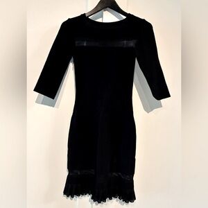 Alaïa 38 🖤 Stunning Black Dress